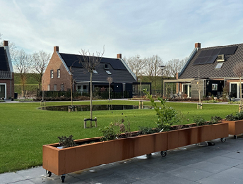 Decoratieve afbeelding tuintje Herpen