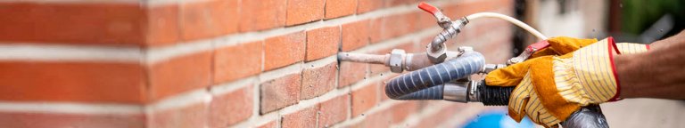 Spouwmuur wordt geisoleerd