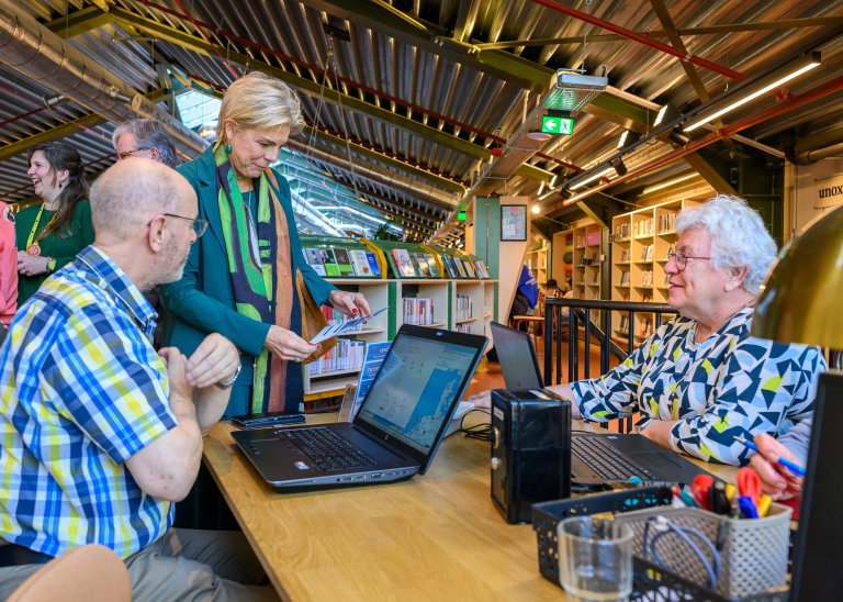 Prinses Laurentien bezocht Oss
