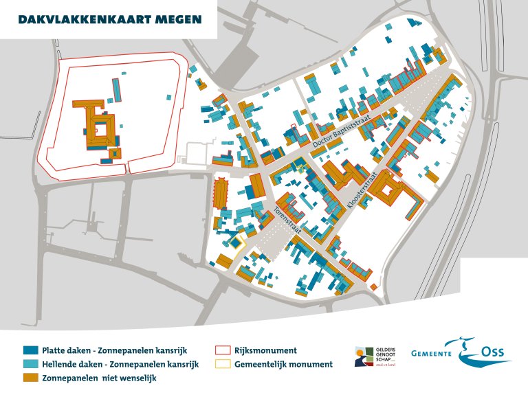 Meer zonnepanelen mogelijk in beschermd stadsgezicht gemeente Oss
