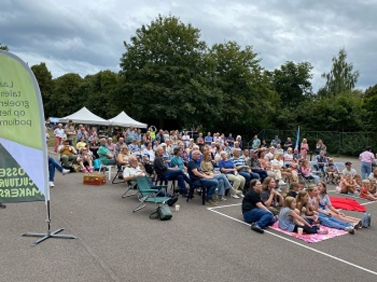 Decoratieve afbeelding wijkmarkt Ussen