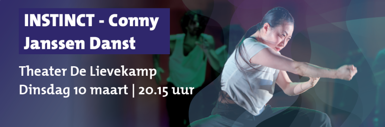 Instinct Conny Janssen danst bij de Lievekamp op dinsdag 10 maart om 20.15 uur