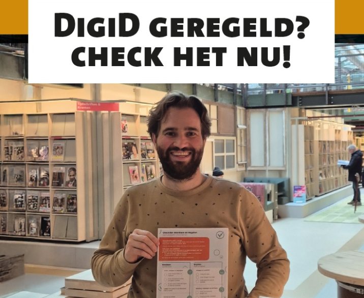 DigiD on Tour 2026. DigiD geregeld? Check het nu