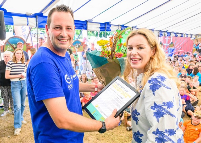 Gouden oogappel voor Harm van den Berg