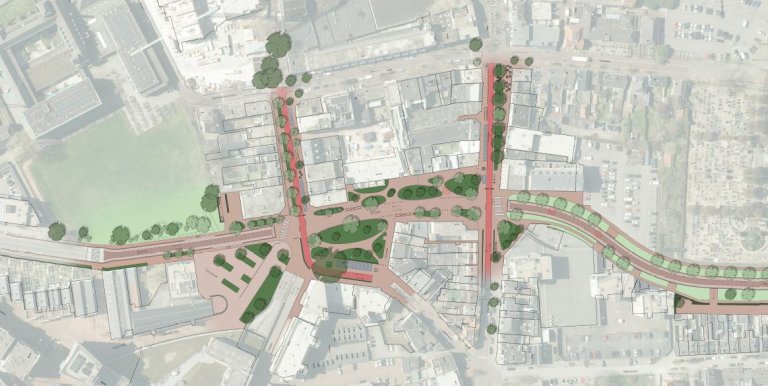 Oostwal wordt rustige en groene straat